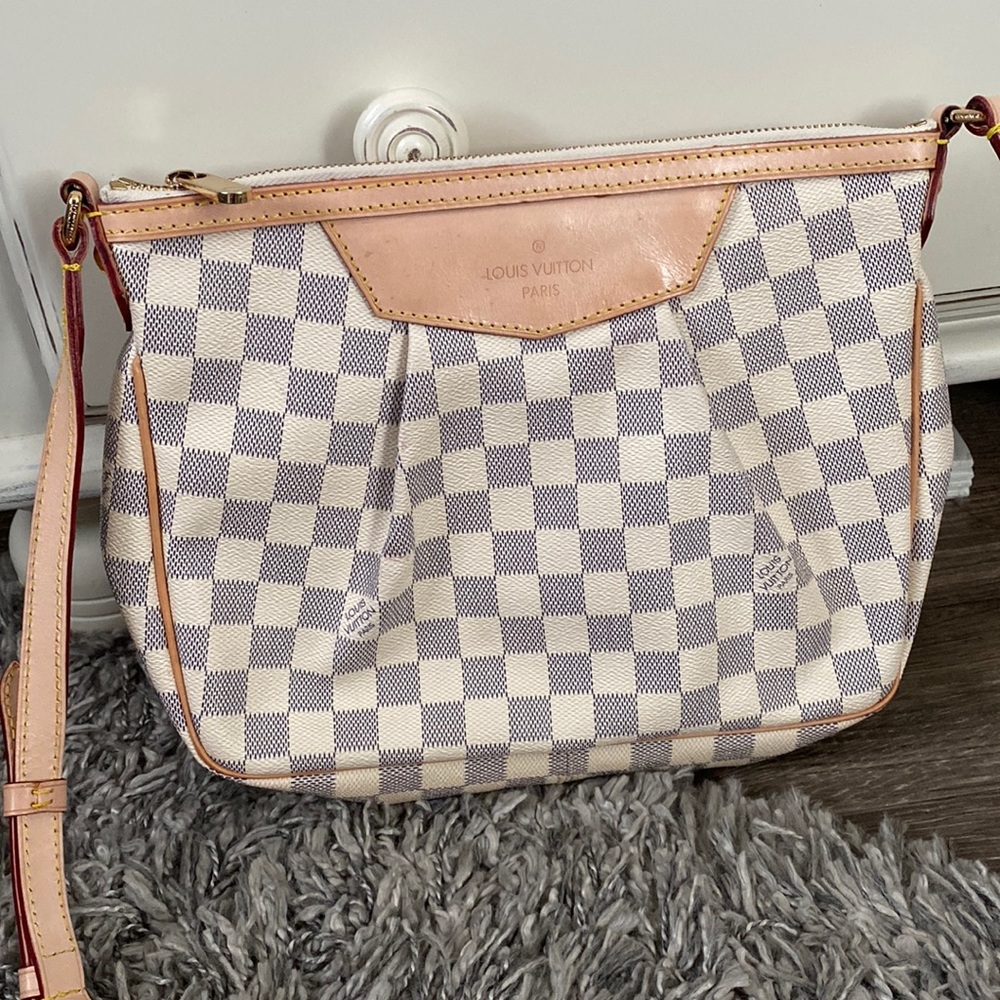 Checkered Purse